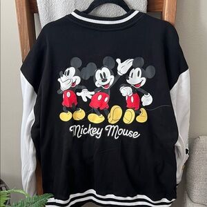 Disney Black/White Mickey Mouse Jacket, Size 3X, New, Nice!